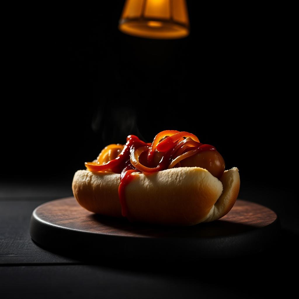 Cheddar Hot Dog